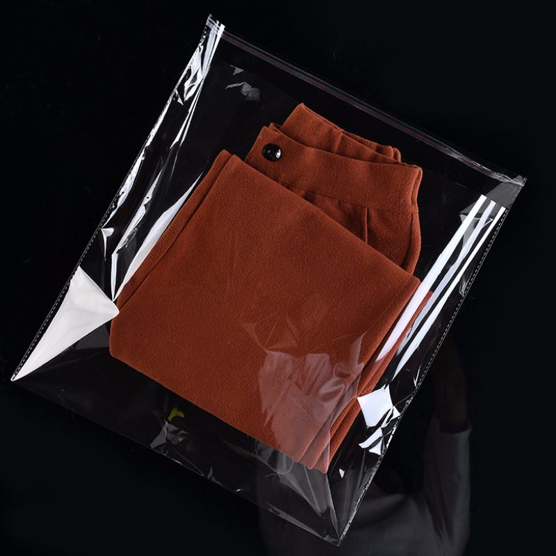 Πλαστική τσάντα συσκευασίας ρούχων υψηλής διαφάνειας